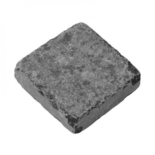 Black basalt sample - black,