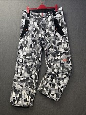 Nike 6.0 snowboard pants piano by Akroe large rare ski trousers black white