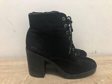 PRIMARK WOMEN'S BLACK SUEDE