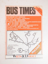 Bus Coach Timetable Wilts &