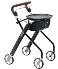 Let's Dream Go Indoor Rollator/Walker Trolley - Black Swan