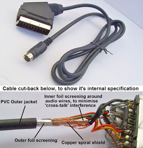 Rgb scart lead - rgb,