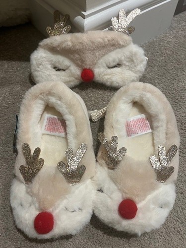 Monsoon cream plush rudolph - cream,