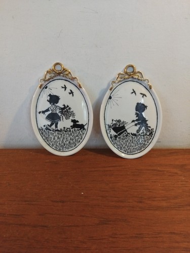 Antique german porcelain - antique, wall