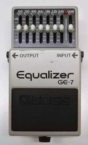 Boss equalizer guitar - ge-7,
