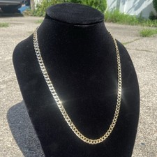 Gold Chain 14k Gold Cuban Link 24in 7mm