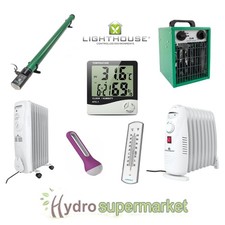 GROW ROOM TENT GREEN HOUSE TUBE HEATER, FAN HEATER, OIL HEATER, HYDROPONICS