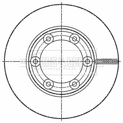 Borg beck bbd5511 front - borg, &