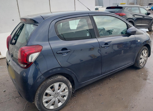 Rear axle peugeot 108 mk1 - rear,