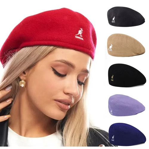 Kangol wool 504 flat cap - wool,