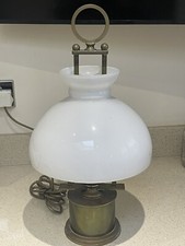 Vintage Brass Ships Hanging