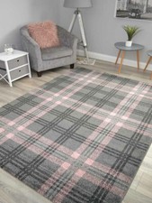 Modern Soft Tartan Rugs
