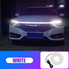 12V 120CM Car Hood LED Daytime Running Waterproof Light Strip Flexible Lamp DRL