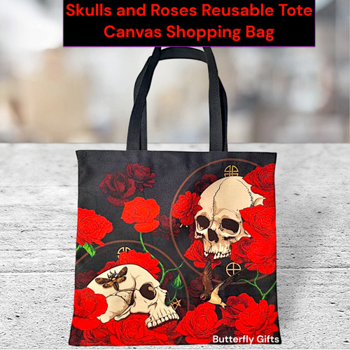 Skulls and roses - and,