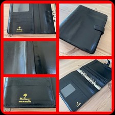 MULBERRY PLANNER-BLACK SMOOTH