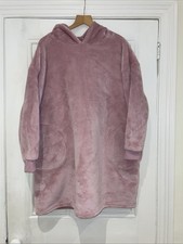 Primark Pink Hooded Blanket - Size XS / X - Furry / Fleece