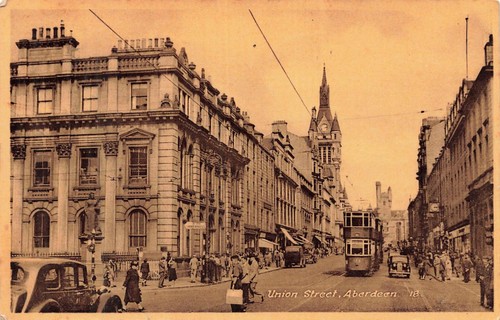 Union street aberdeen scotland - street,