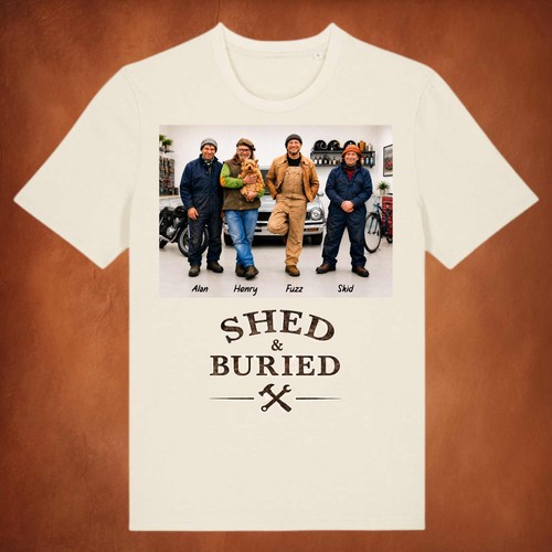 Shed buried white black - buried,