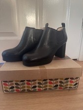 Orla Kiely X Clarks Black