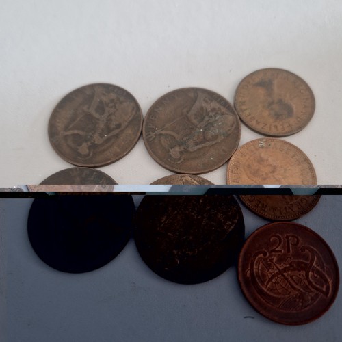 Old coins mixed - coins,