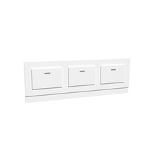White 1700mm Magnetic Door
