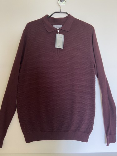 Mens dark red - mens, tu