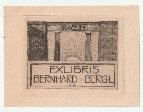 Friedrich häffcke exlibris - friedrich, hÄffcke: