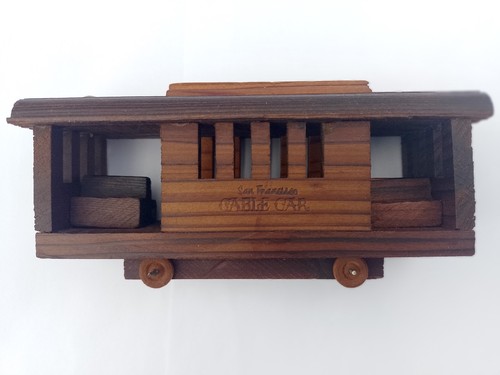 San francisco cable car model - cable,