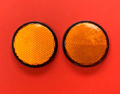 Radex orange round 60mm - orange,