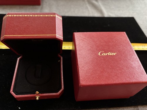 Cartier presentation ring case - cartier,