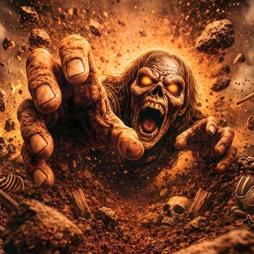 Horror canvas wall - horror,