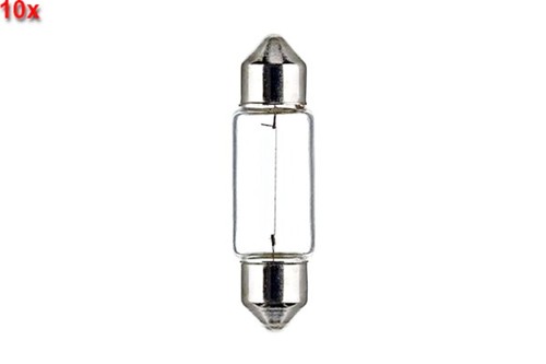 10x hella c5w 12v - bulb, for