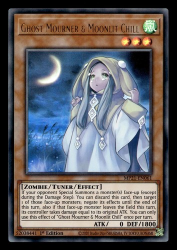 Ghost mourner moonlit chill - mourner, &