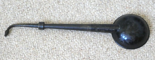 Antique metal ear trumpet - metal, trumpet-the