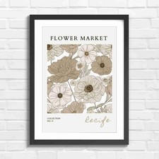 Pastel Flower Market Botanical
