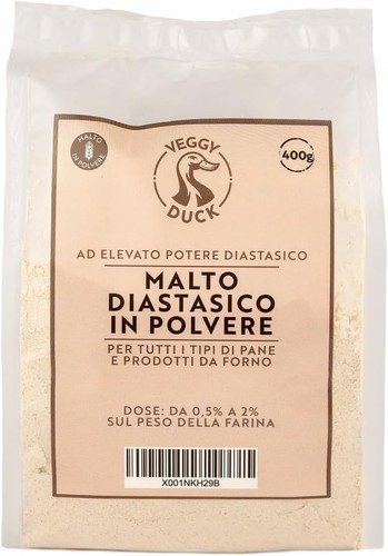 Veggy duck diastatic - -, malt