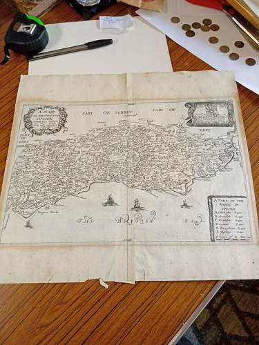 Sussex richard blome 1673 - by,