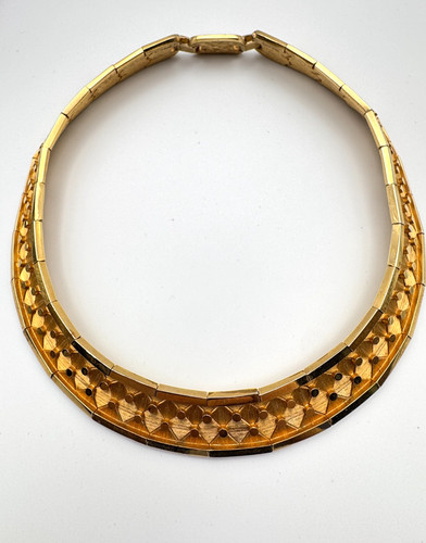 Vtg boucher necklace collar - boucher,
