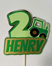 Personalised Tractor Cake