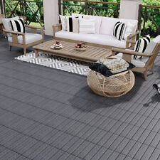 Garden Deck Tile Decking Patio Balcony Interlocking Composite Floor Decoration