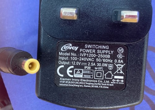 12v power adapter - 12v,