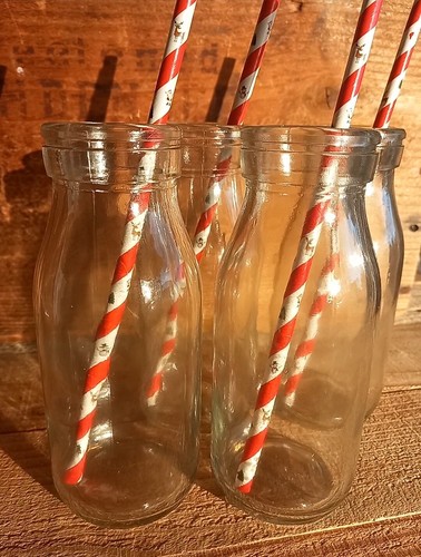 250ml glass bottles - x,