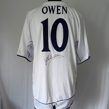 England 2001 Number 10 Retro