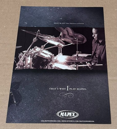 Mapex drums brady blade - brady,