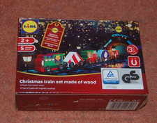 Lidl Beech Wooden Christmas