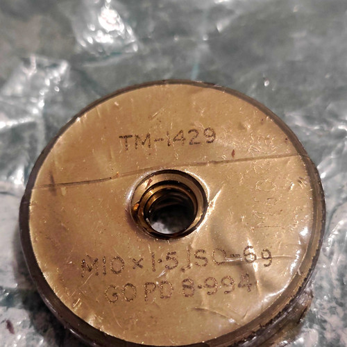 M10 iso 6g thread ring - m10, x