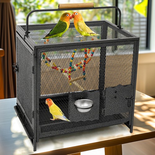 Portable iron bird cage - portable,