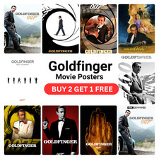Goldfinger (1964) Movie Poster