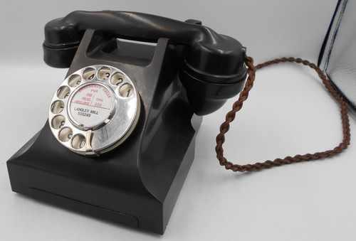 Vintage bakelite telephone 100 - bakelite,