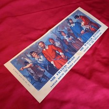 RARE, ELLIS SILAS, RAILWAY CARRIAGE PRINT, 'FRANCIS DRAKE & SIR WALTER RALEIGH'